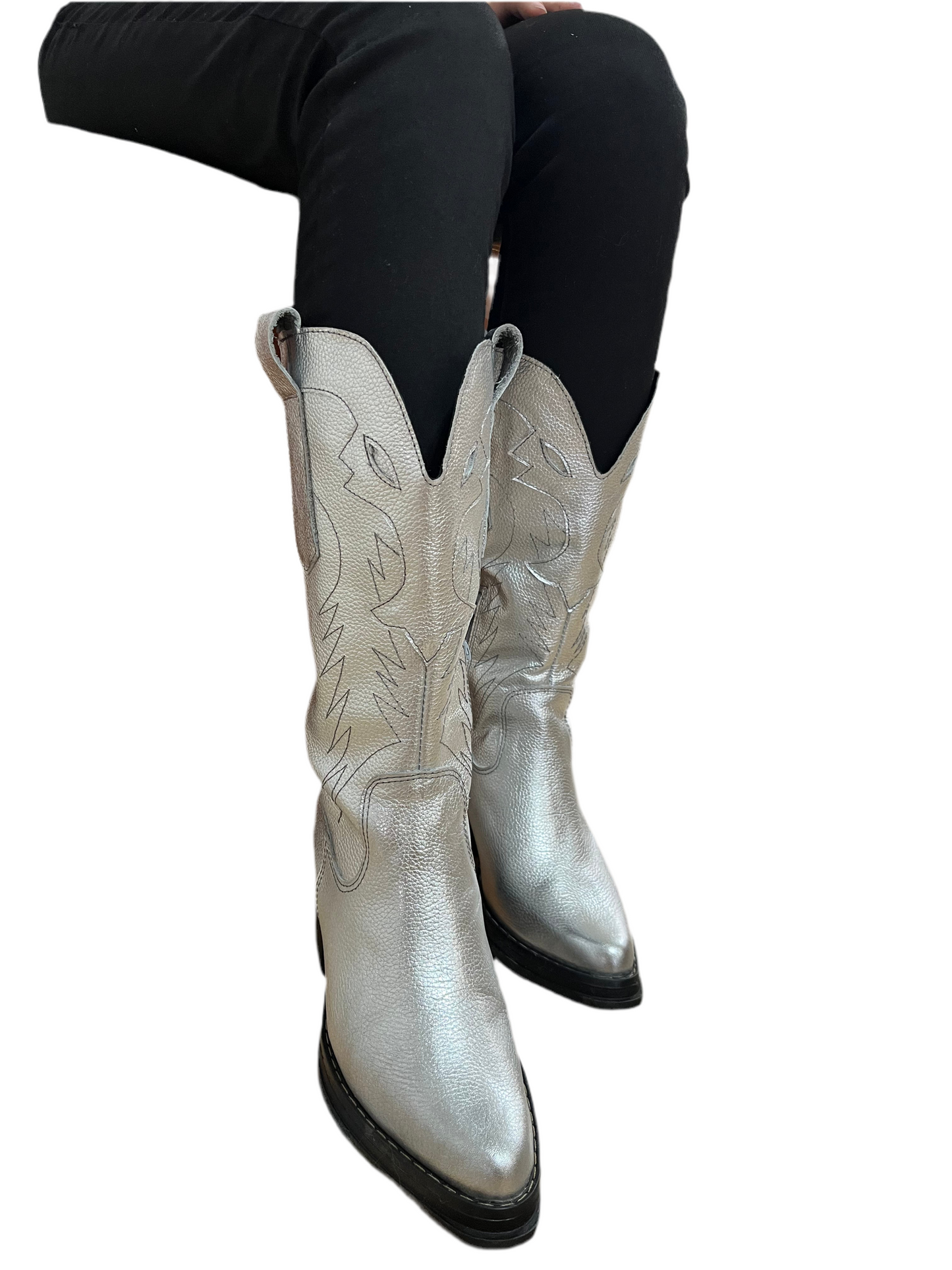 Bota Texana Plata