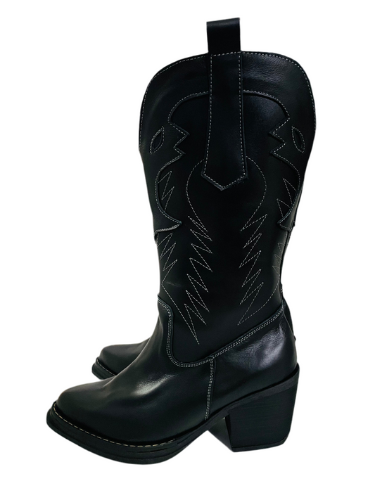 Bota Texana Negra