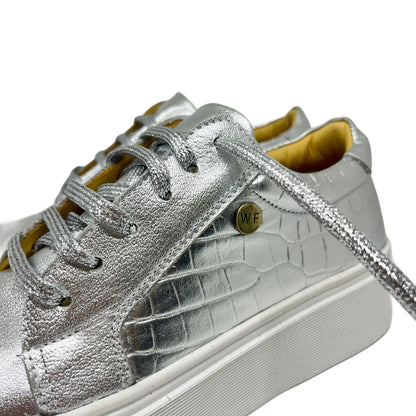 Zapatilla Croco Silver