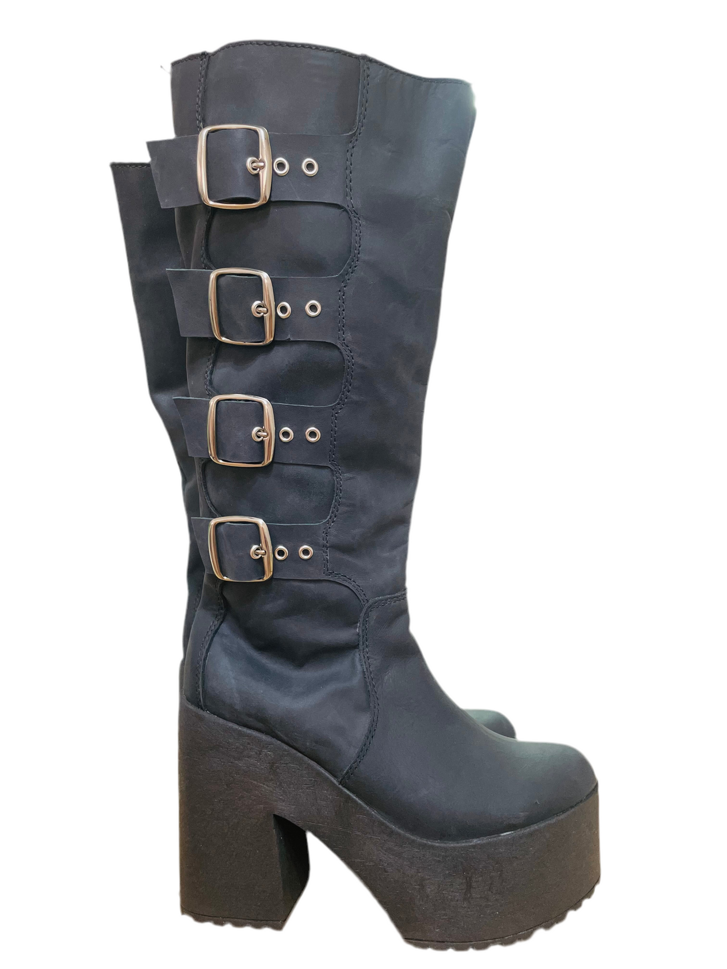 Botas Biker Taco alto