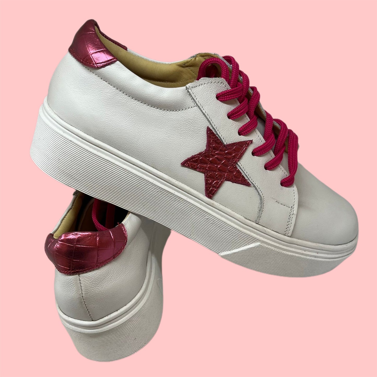 Zapatilla Astra Fucsia Baja