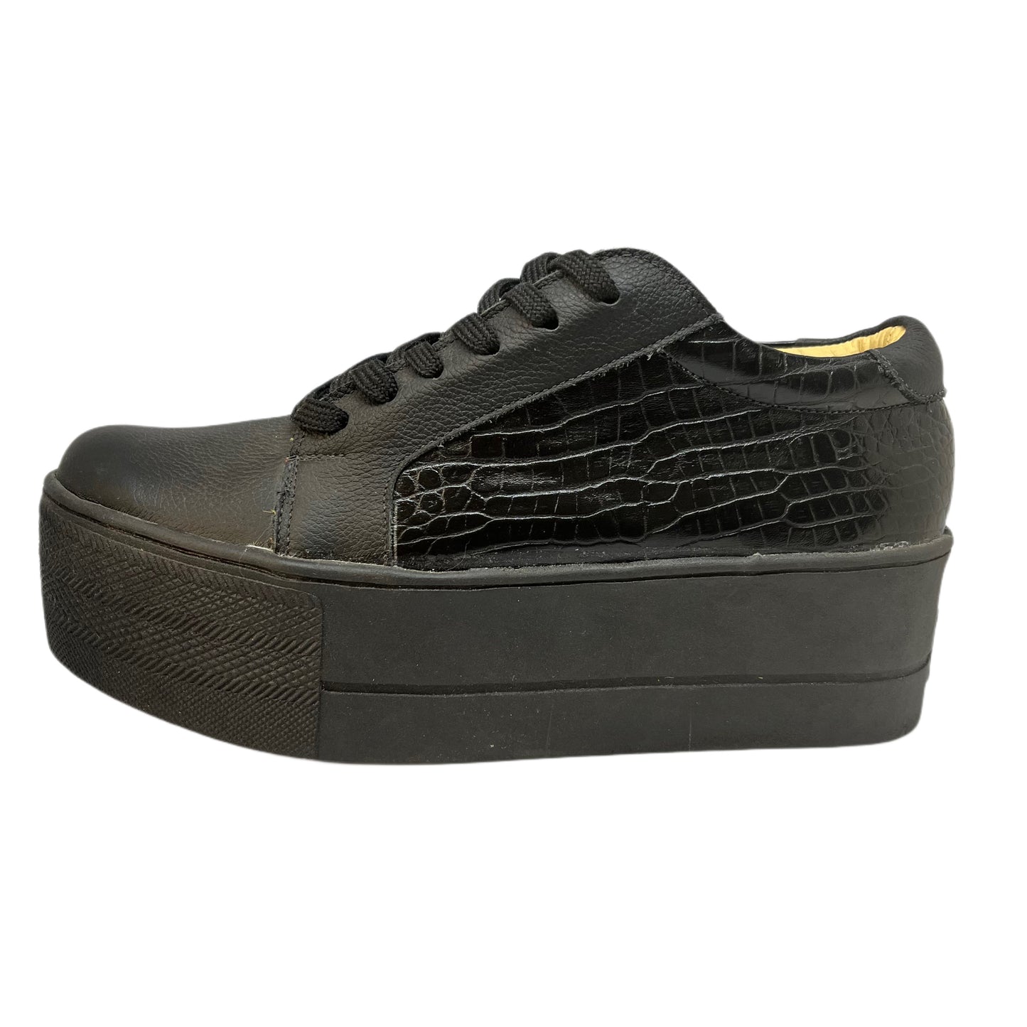 Zapatilla Croco Negro