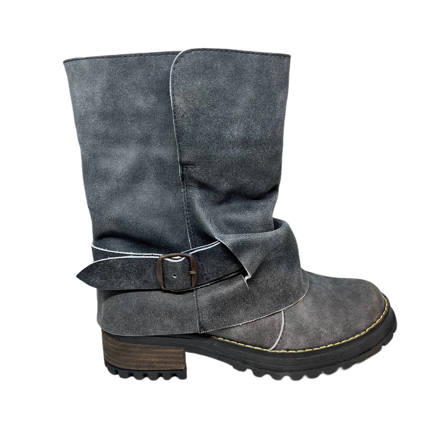 Bota Camper Gris Piedra