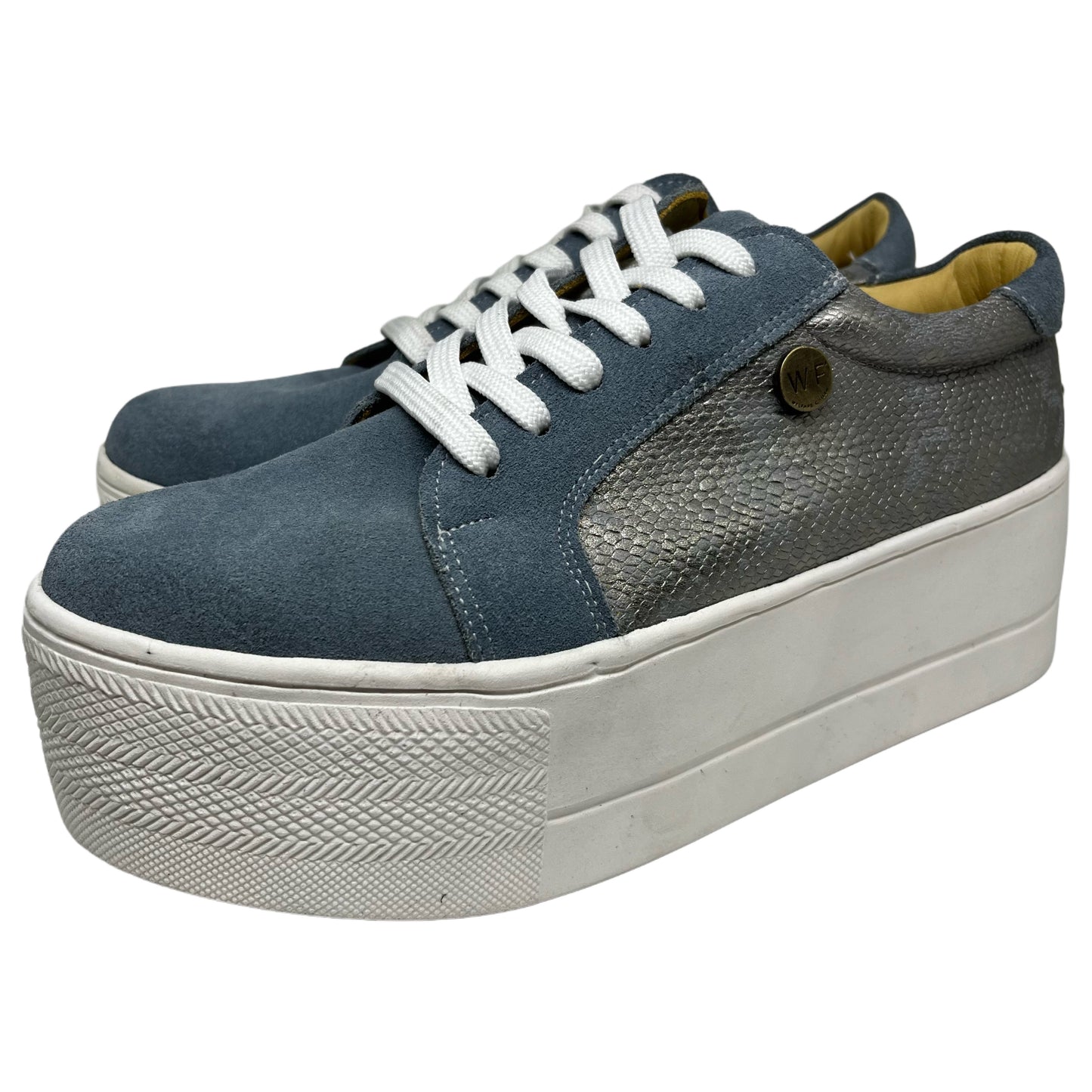 Zapatilla Grey Pitón Azul Alta